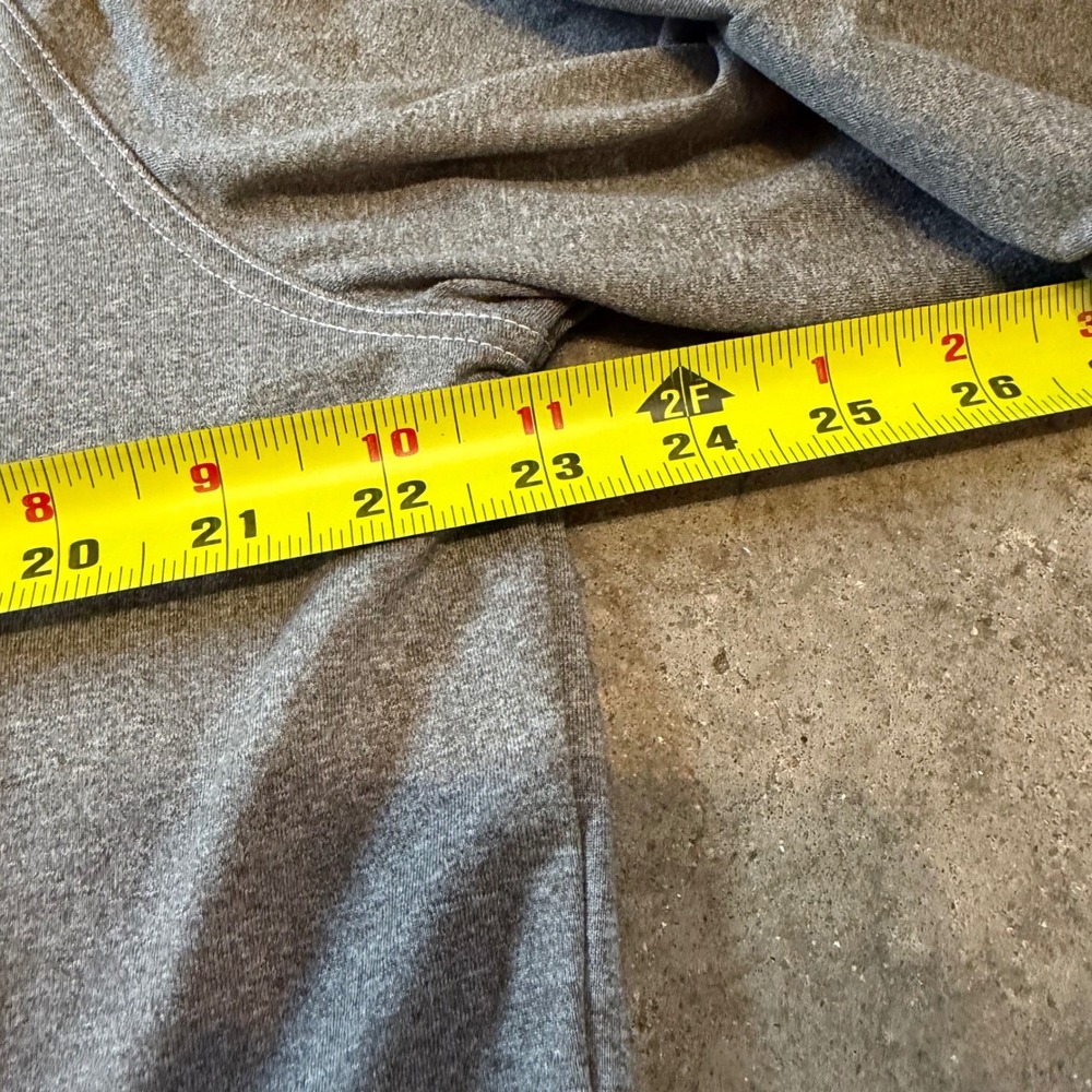 Johnnie-O Full Zip Jacket Mens XL Gray JMKO1490 Gunmetal Spandex Blend - Picture 6 of 8